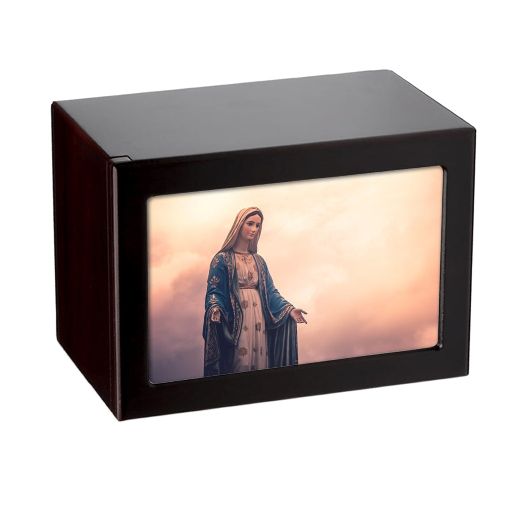 EXTRA LARGE PY06 - Mary with Dawn Sky Dark Cherry