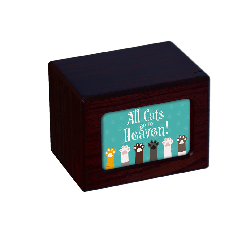 SMALL PY06 - All Cats go to Heaven Dark Cherry