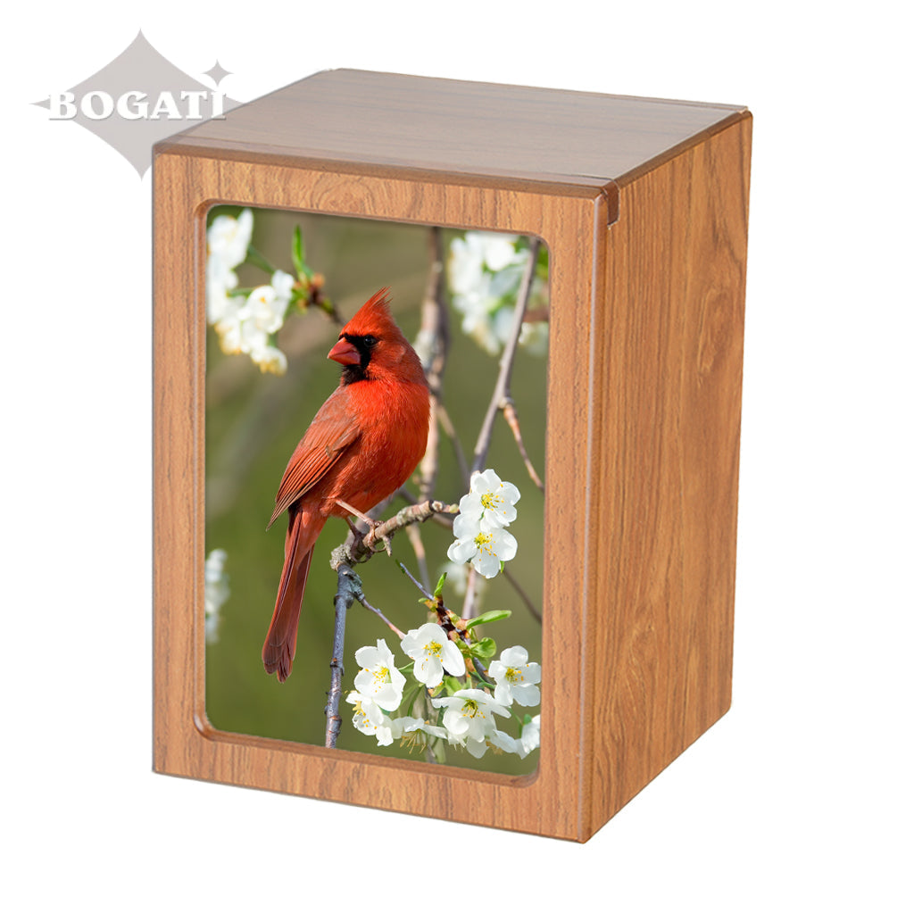 EXTRA LARGE Photo Frame Urn -PY06 - Cardinal
