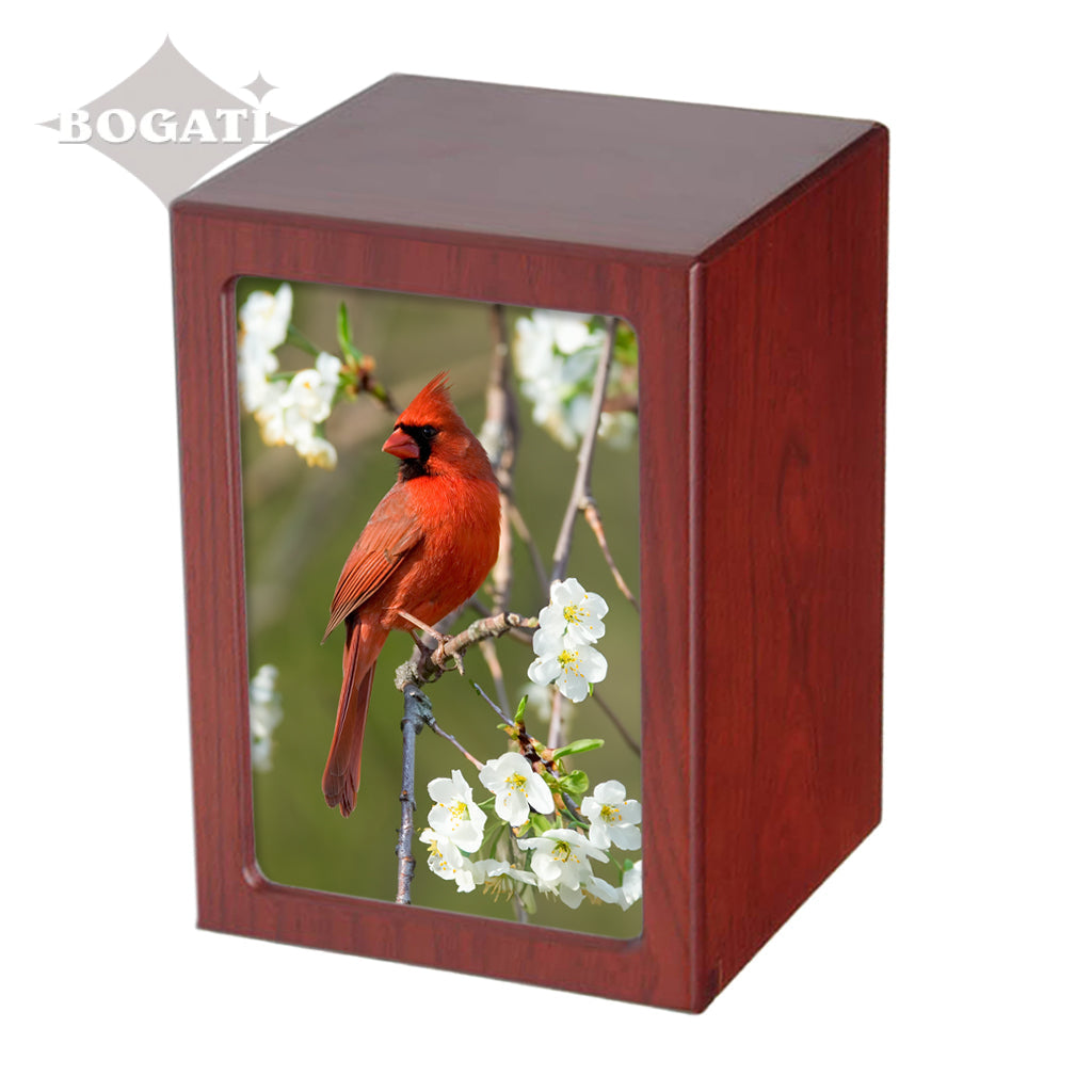 EXTRA LARGE Photo Frame Urn -PY06 - Cardinal