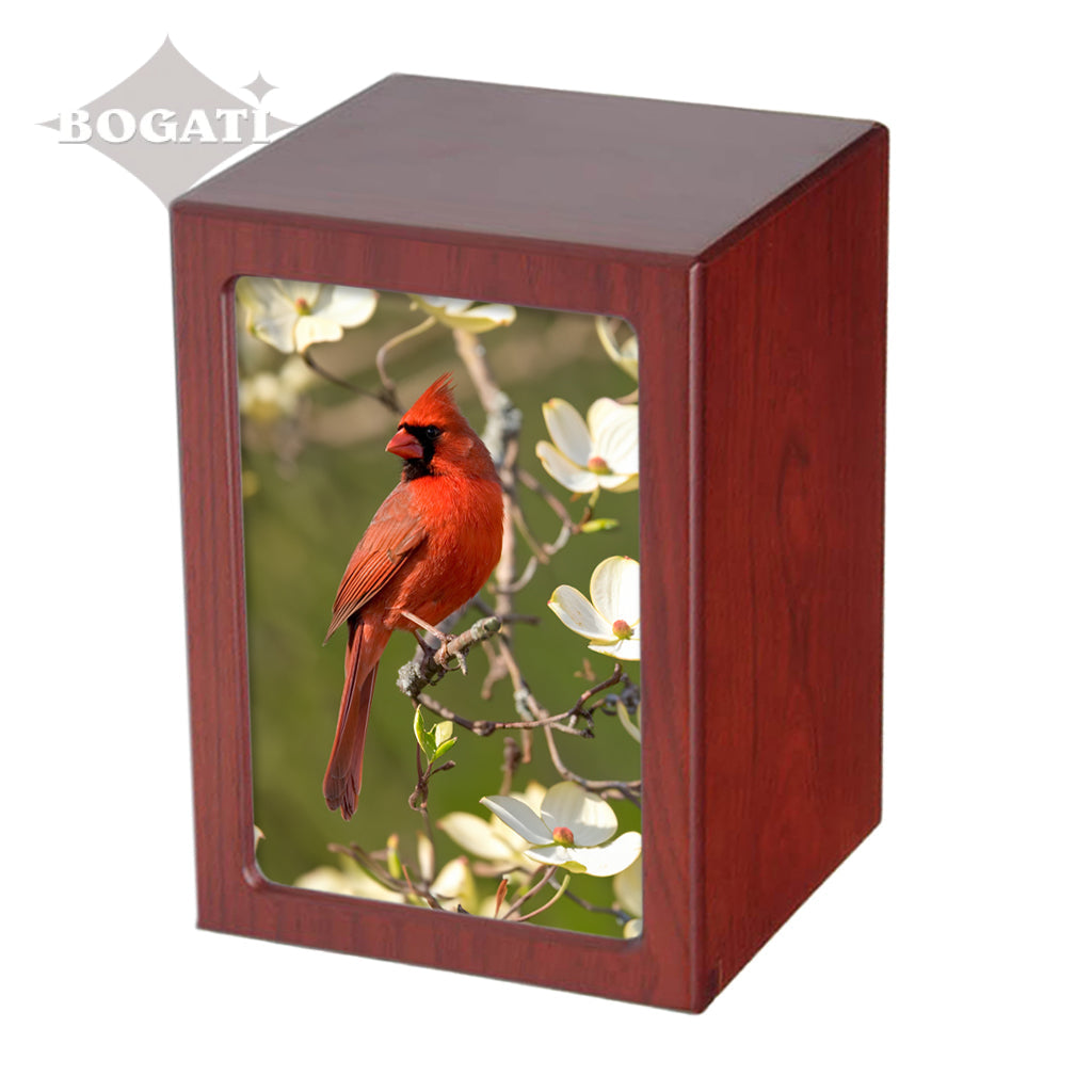 EXTRA LARGE Photo Frame Urn -PY06 - Cardinal