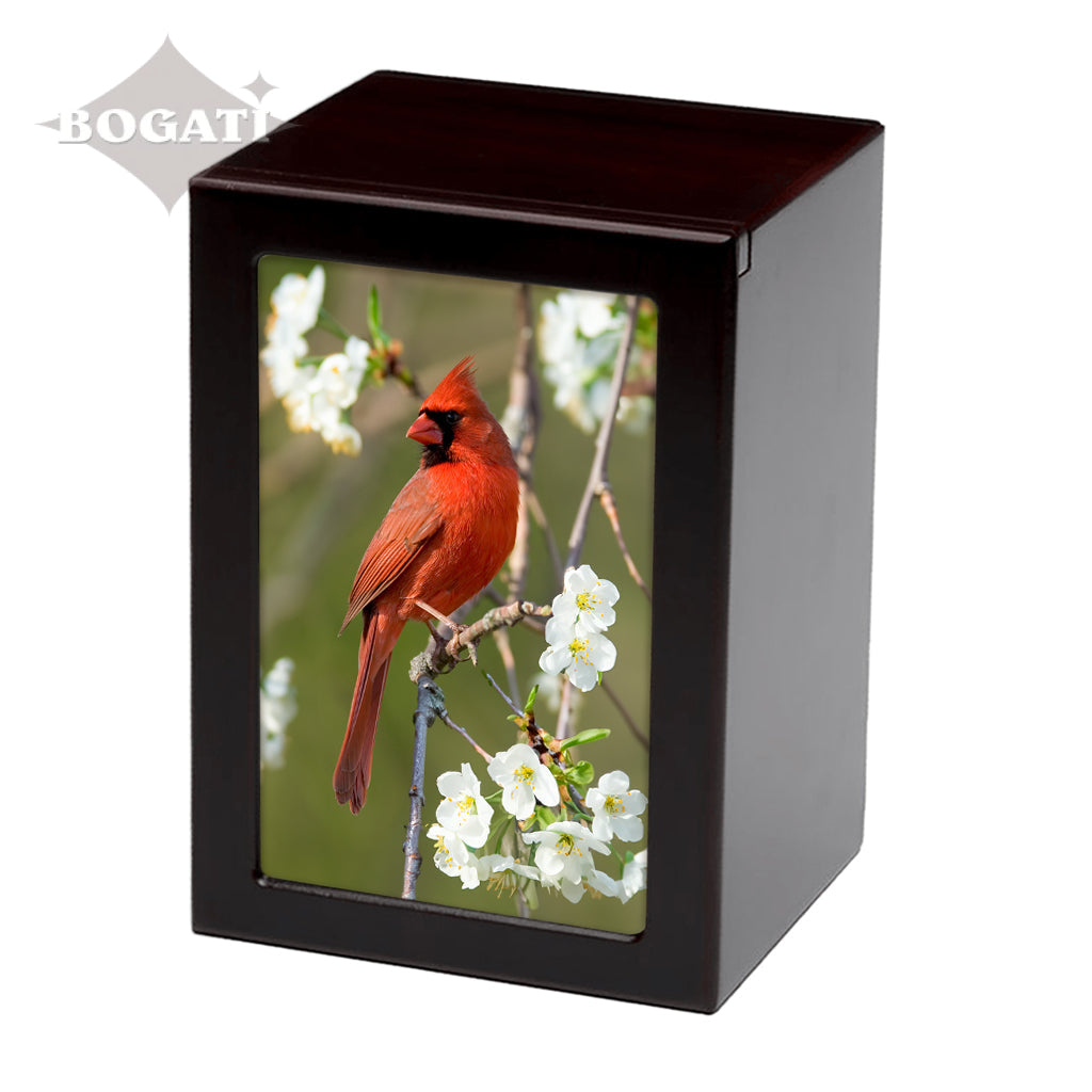 EXTRA LARGE Photo Frame Urn -PY06 - Cardinal