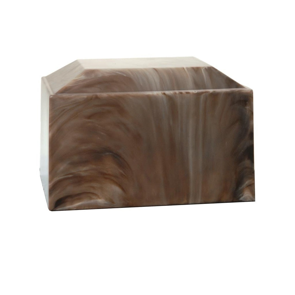 ADULT Cultured Onyx Urn - ROMAN Brown Agate
