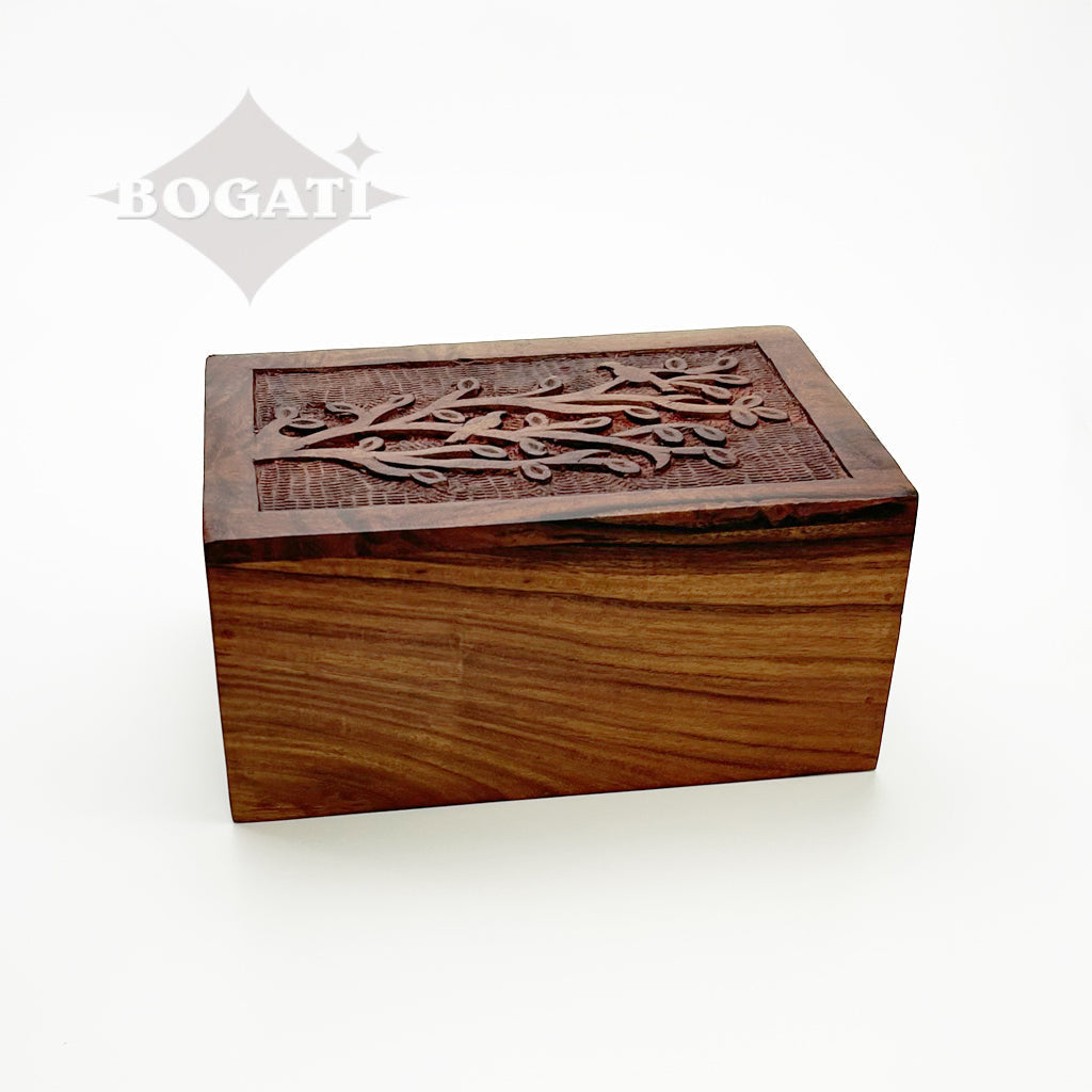 MEDIUM Rosewood Urn - Bogati Birdsong™