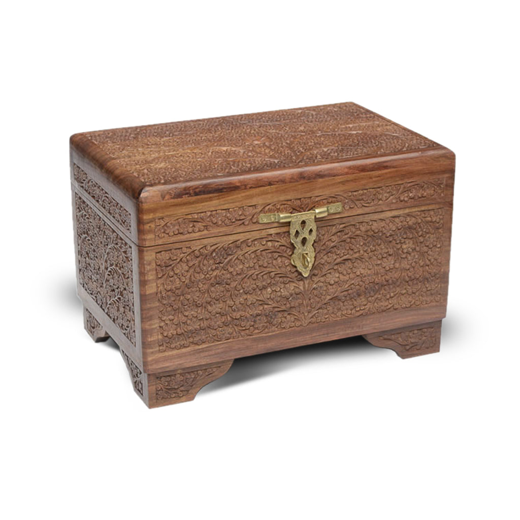 XXL- Rosewood Chest Urn with legs -RW27BB01-