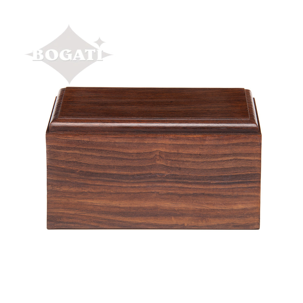 IMPERFECT SELECTION - ADULT Rosewood Urn -2705- Bevel Edge