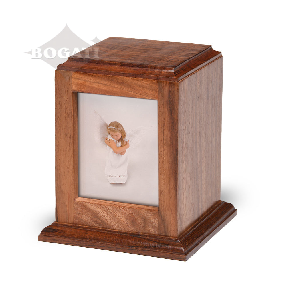 LARGE - Rosewood -518- Vertical Photo Frame Urn
