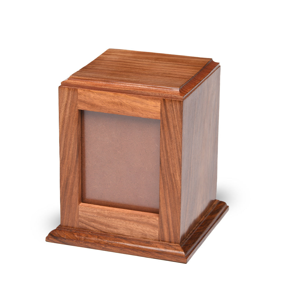 MEDIUM - Rosewood -518- Vertical Photo Frame Urn