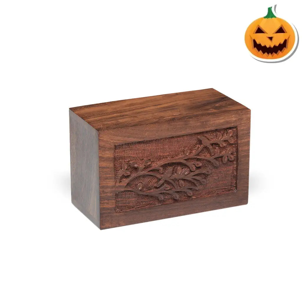 EXTRA SMALL Rosewood Urn -2772- Bogati Birdsong ™