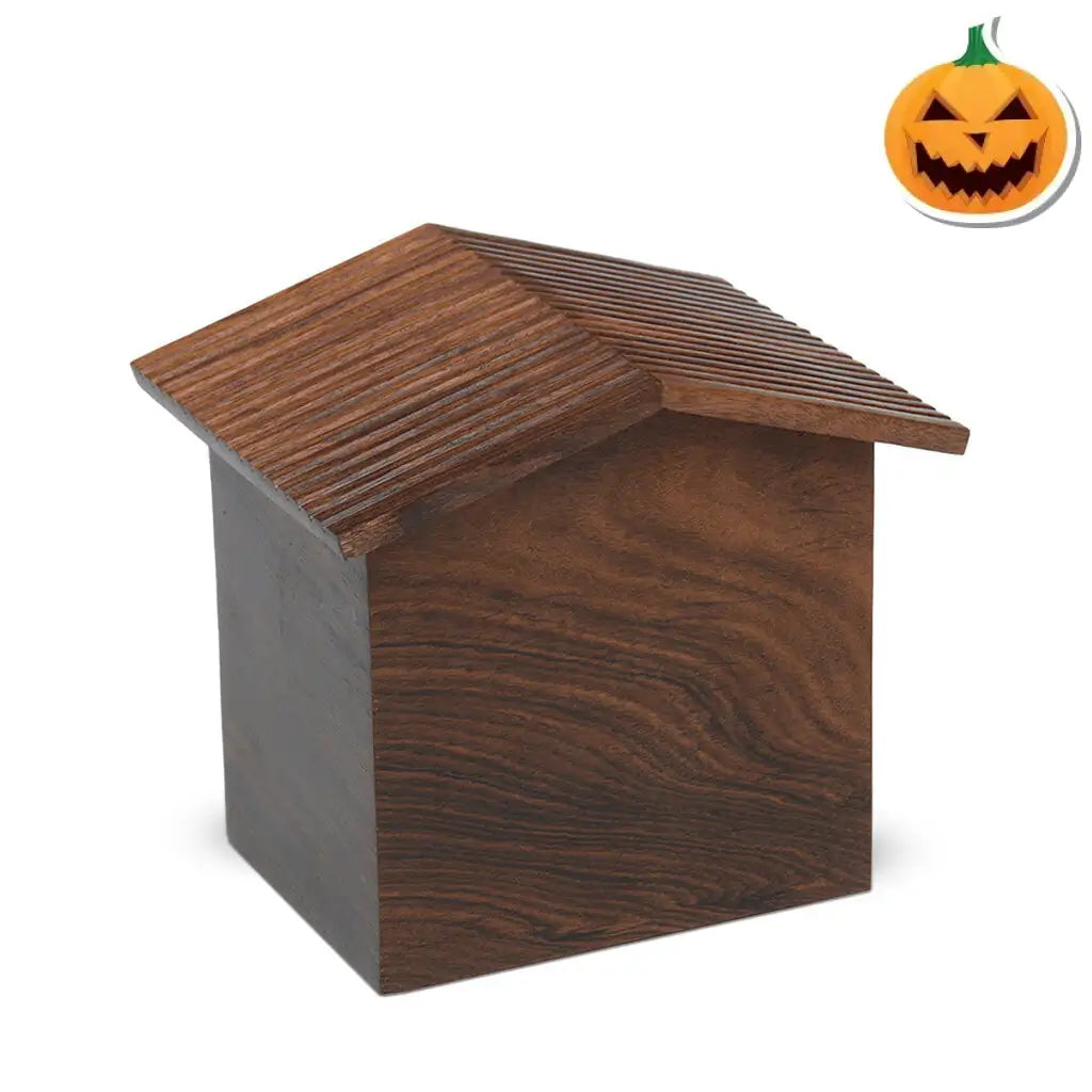 MEDIUM Rosewood Pet Urn - Dog House