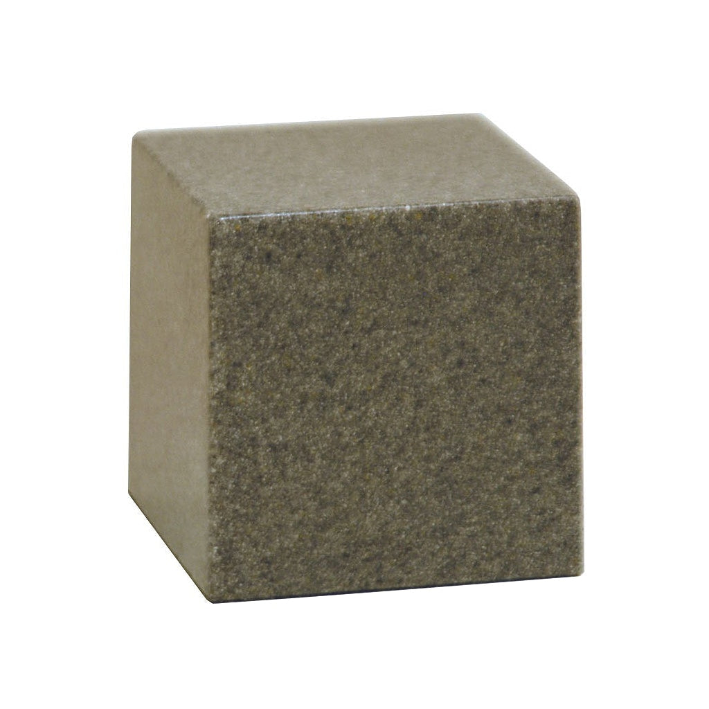 SMALL Cultured Granite Urn - SIERRA Dark Gray