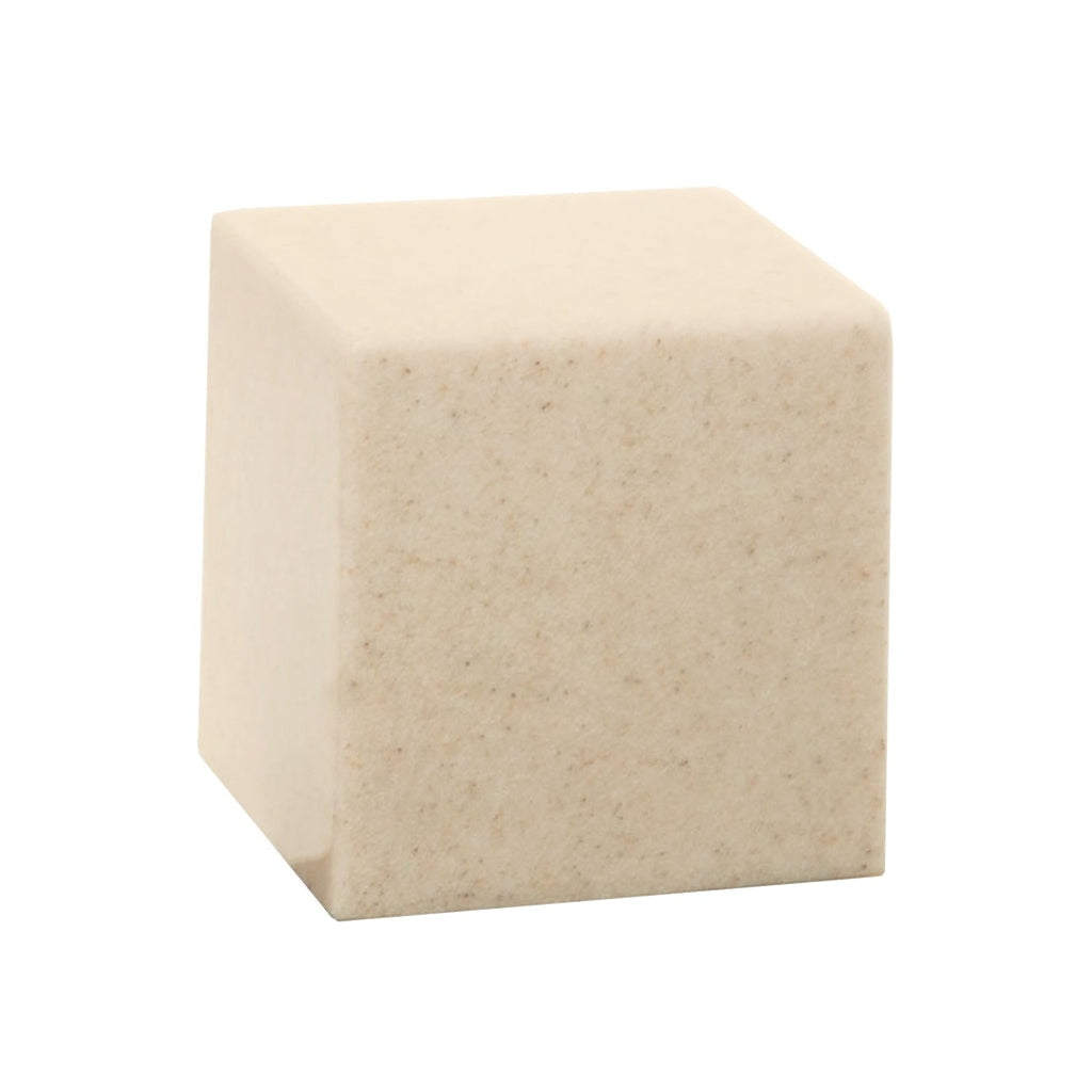 SMALL Cultured Granite Urn - SIERRA Vanilla Cream
