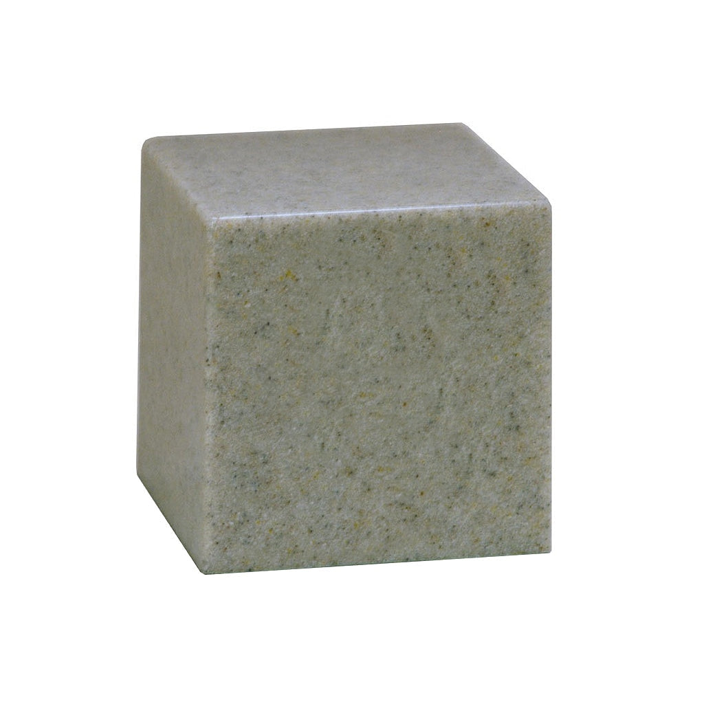SMALL Cultured Granite Urn - SIERRA Light Gray