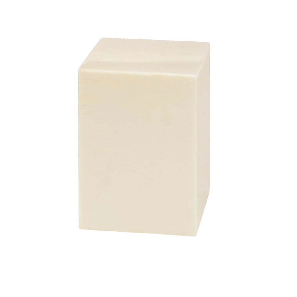 MEDIUM Cultured Marble Urn -490- SITKA Ivory