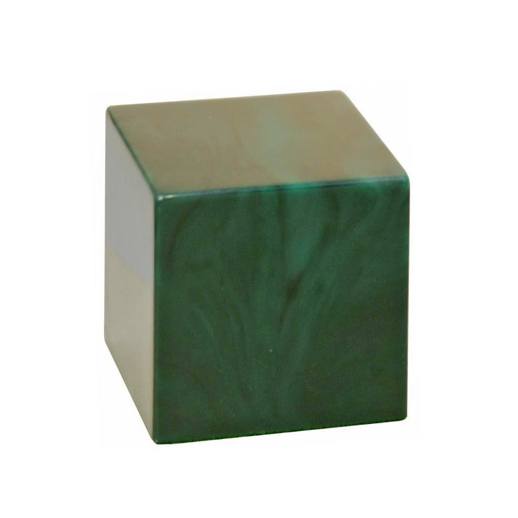 SMALL Cultured Onyx Urn - TAHOMA Malachite