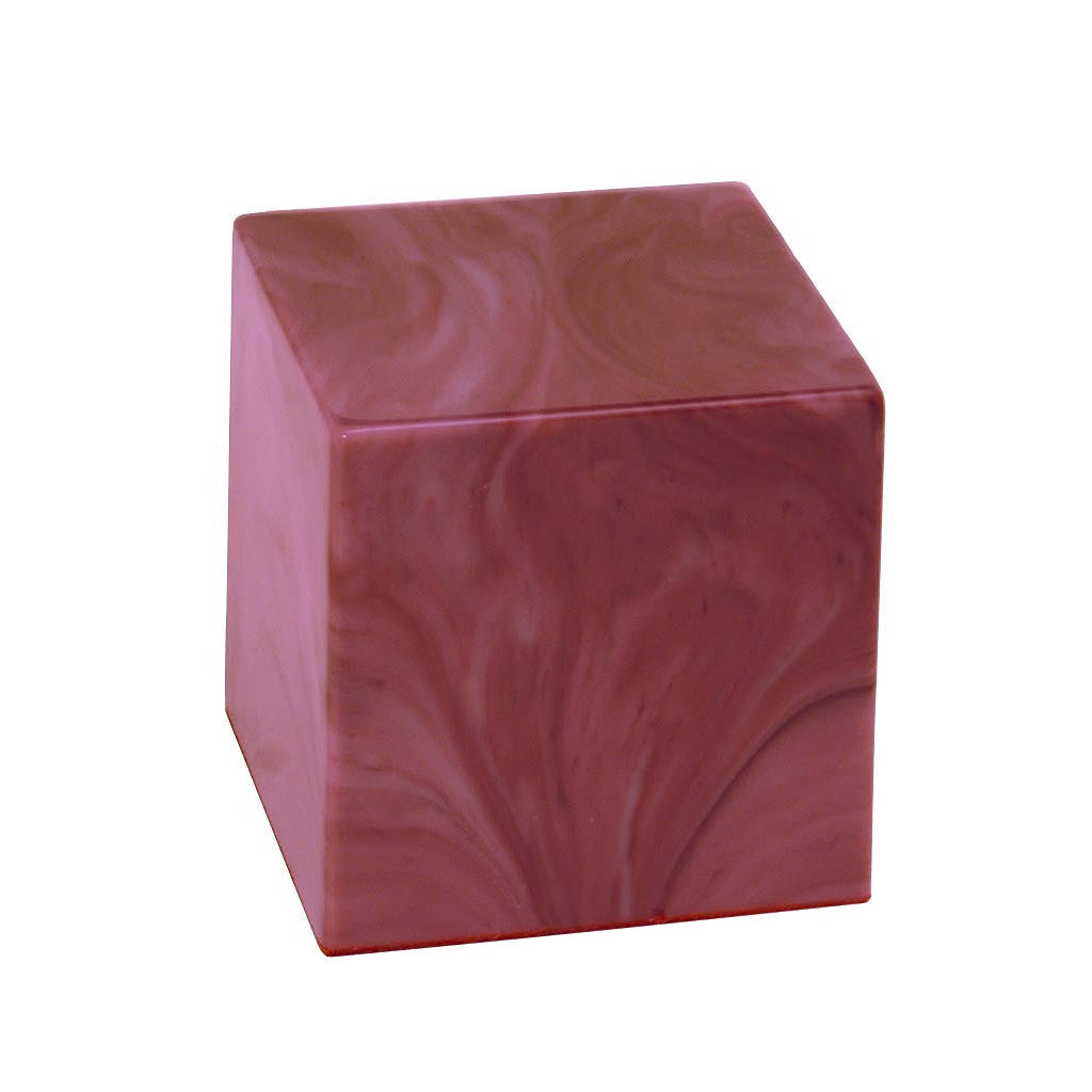 SMALL Cultured Onyx Urn - TAHOMA Burgundy