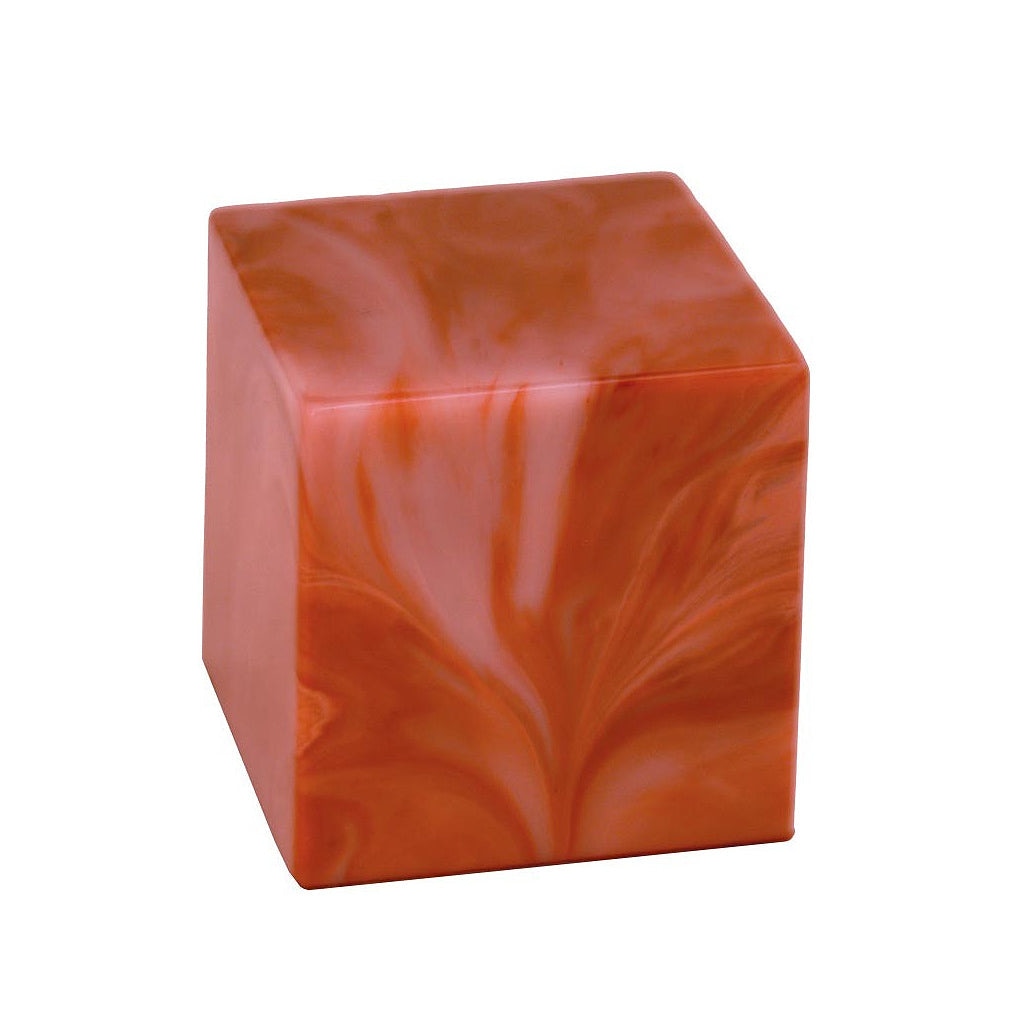 SMALL Cultured Onyx Urn - TAHOMA Red Rose