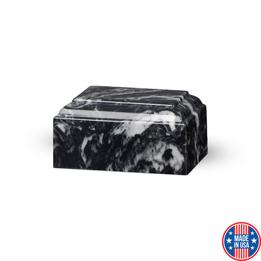 KEEPSAKE Cultured Marble Tuscany Black Marlin