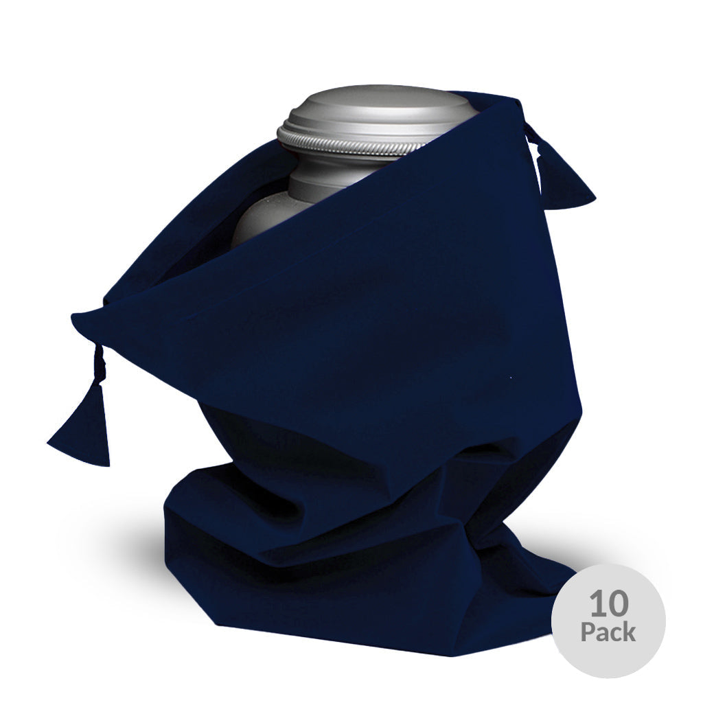 16"×16"- Velvet Urn Bag - Black, Blue OR Burgundy - Pack of 10 Blue