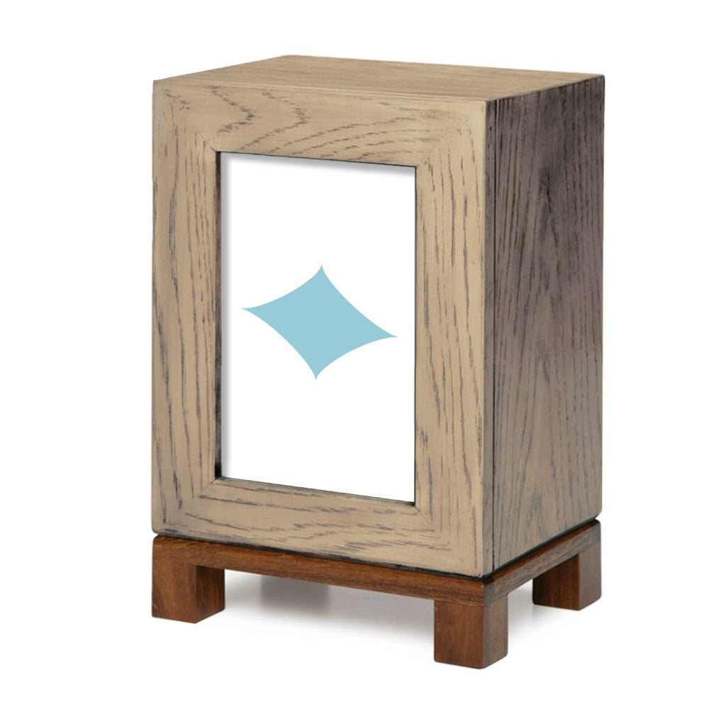 IMPERFECT SELECTION - ADULT Rustic Style Photo Frame Urn - Blank