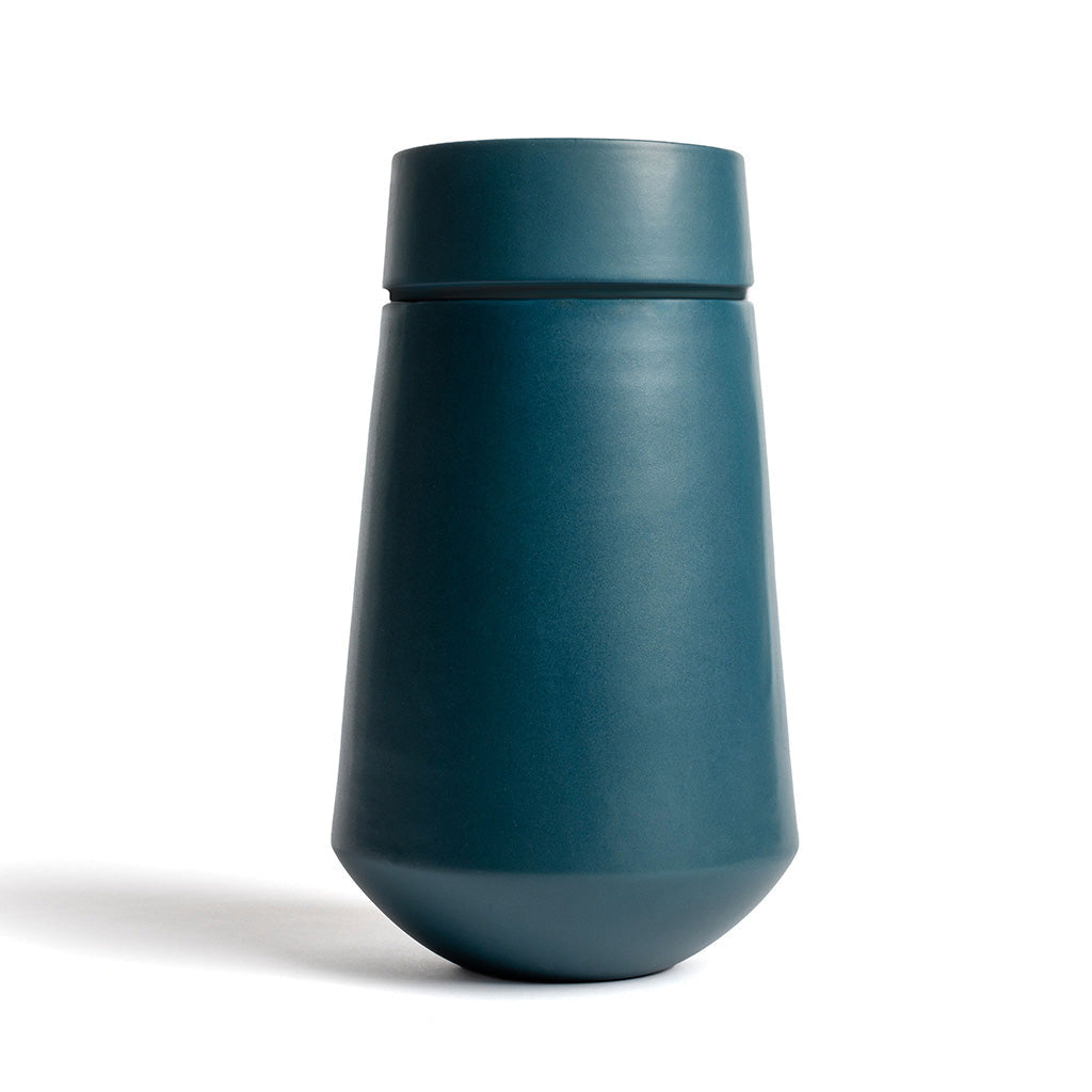 ADULT - Ceramic Urn - Solstice AEGIS Teal