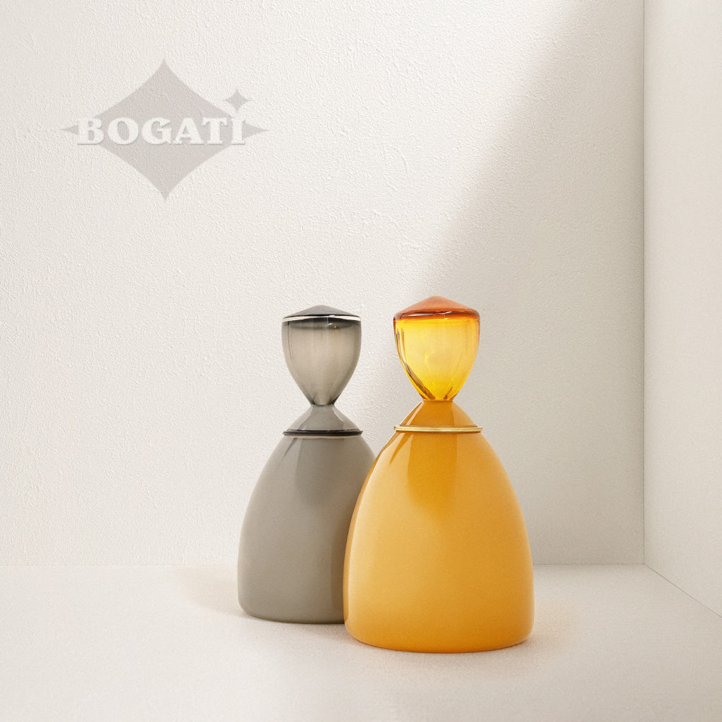 MEDIUM - Glass Urn - Solstice X Vitreluxe HALO
