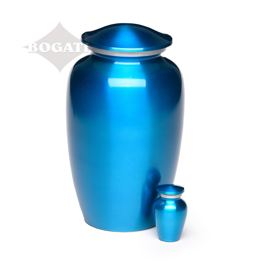 Intense color Classic Alloy Urn - High Gloss | Bogati Urn Company