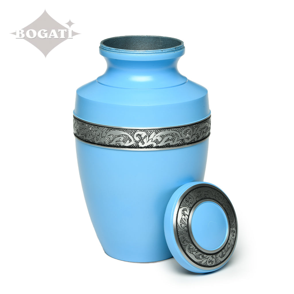 ADULT - Alloy Urn -3076- Grecian with Flowing Vine