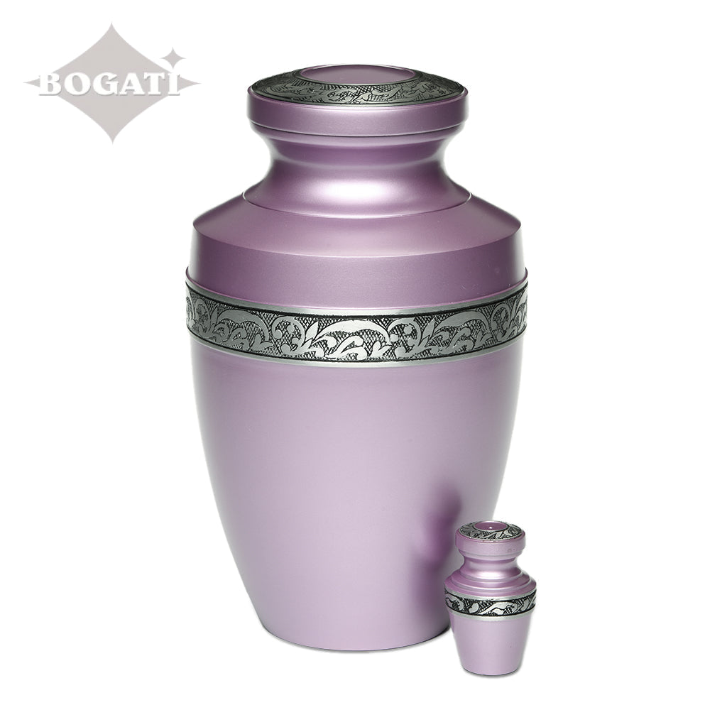 ADULT - Alloy Urn -3076- Grecian with Flowing Vine
