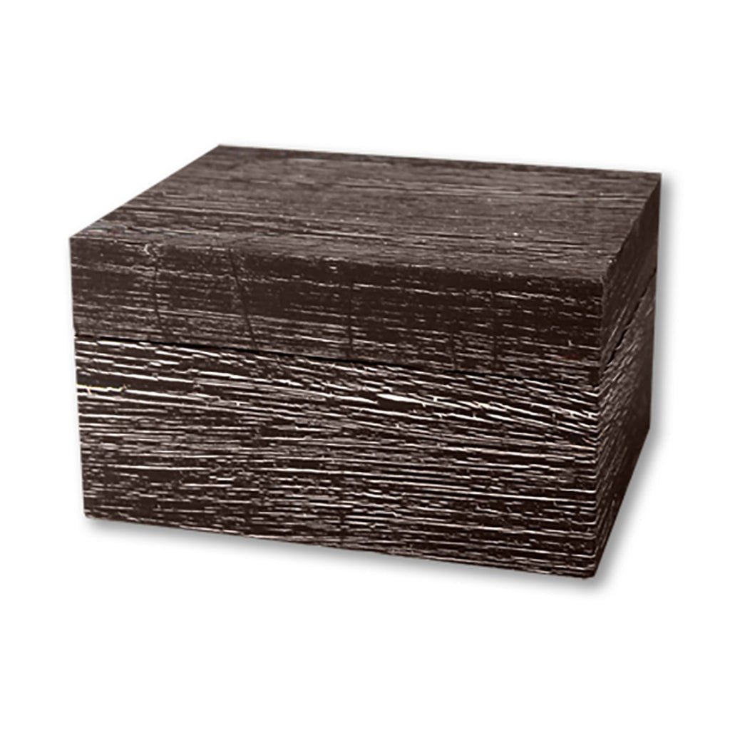 ADULT - Chest Earth Urn Antique Brown