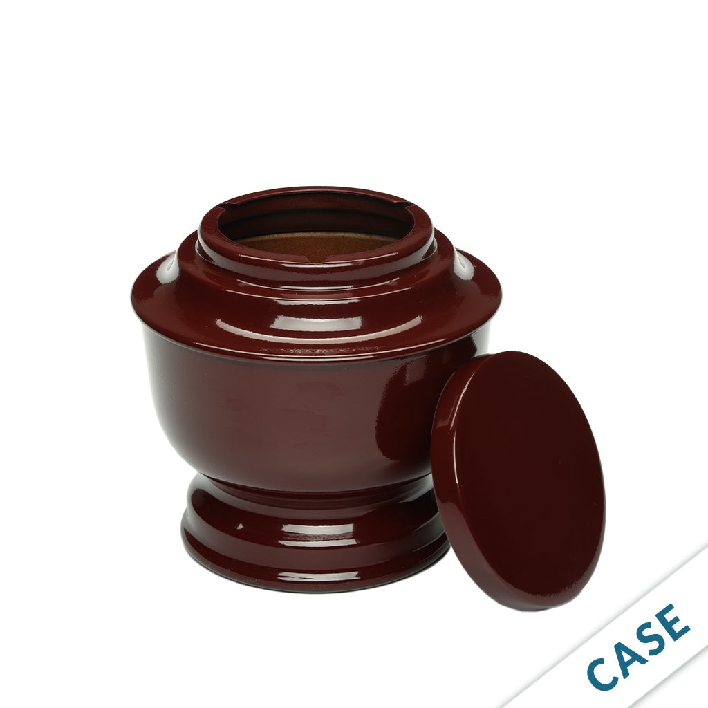 ADULT – Simple Alloy Urn -5-5050 - Case of 6 Maroon