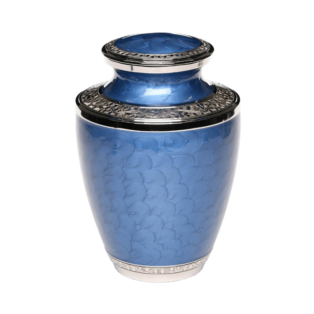 Adult Enamel Brass & Nickel Urn | Bogati Urn Company