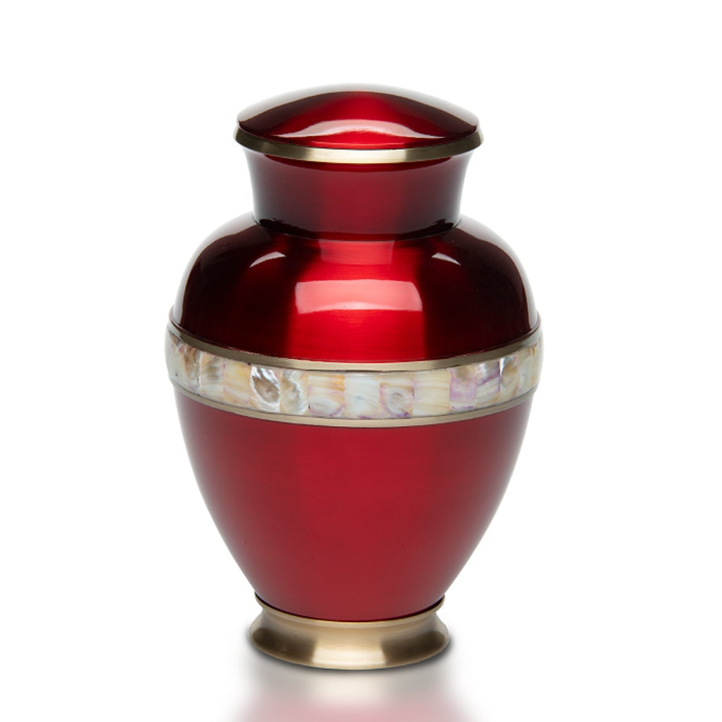 IMPERFECT SELECTION - ADULT Brass -5000-1 - High-gloss RED Mother of Pearl