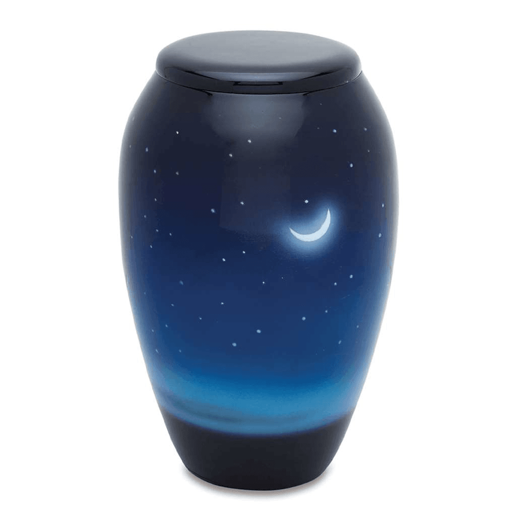 ADULT Alloy - 7523-Hand Painted Starry Night