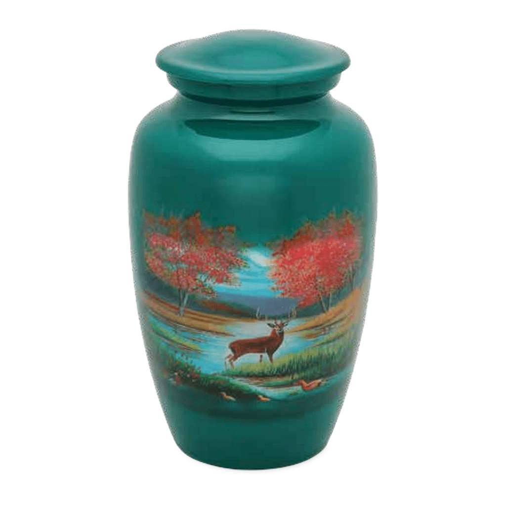 ADULT Alloy - Hand painted Wildlife Refuge - 7560