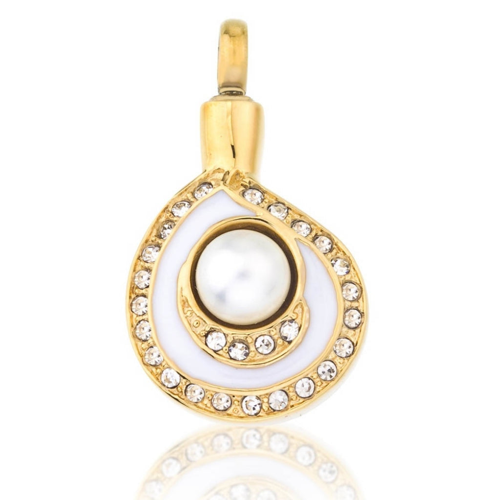 CLEARANCE Simulated Pearl - LifeCycle 770- Pendant with Chain