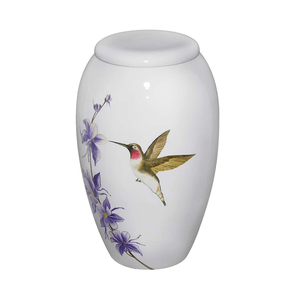 ADULT Alloy - 7739-Hand-painted Hummingbird