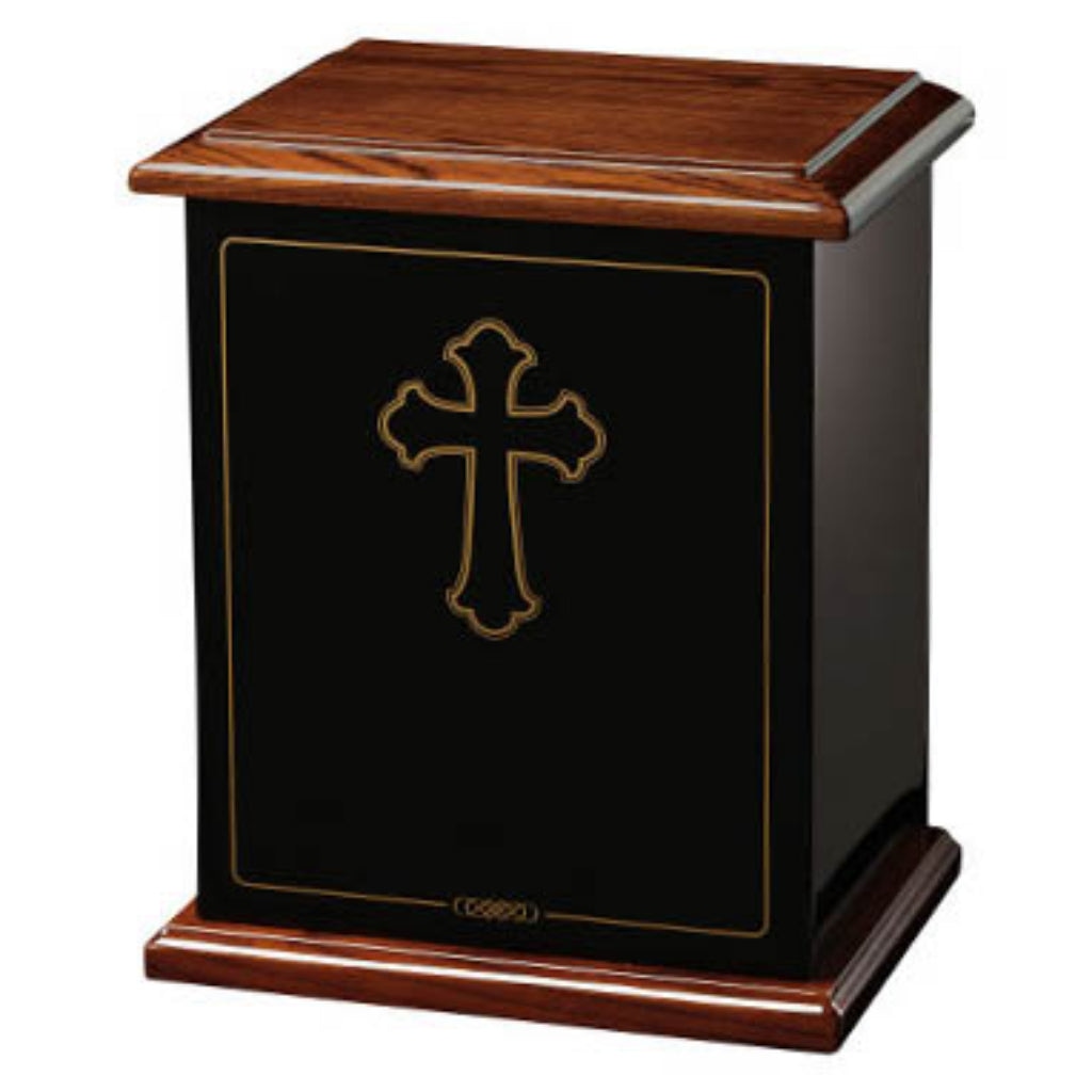 TC Howard Miller Wooden Urn - Hope Series Hope I Two-tone