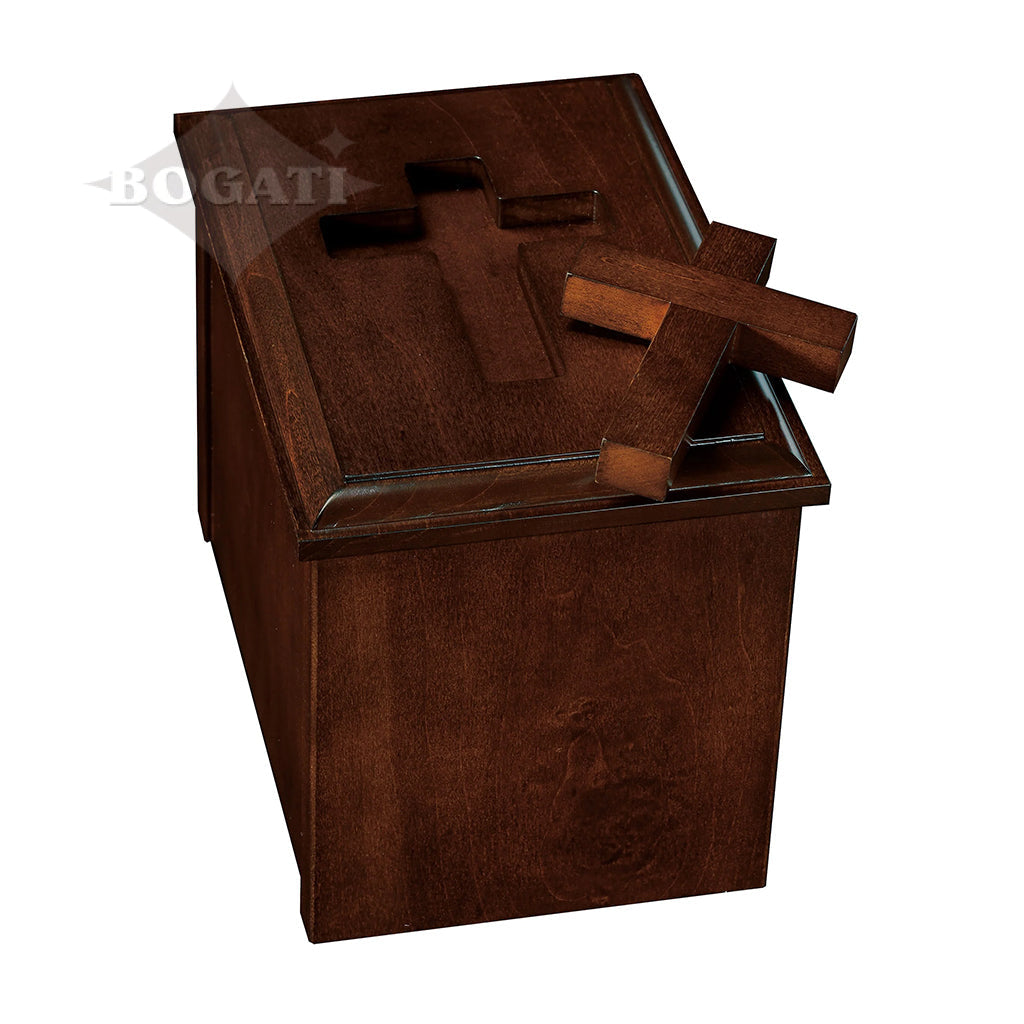 TC Howard Miller Wooden Urn - Faith Series