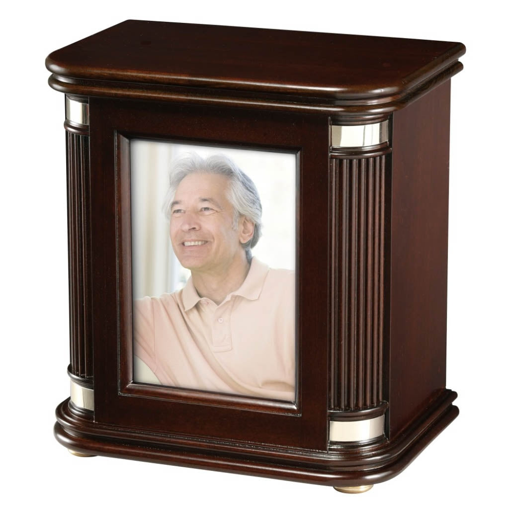 TC - Howard Miller Photo Frame Urn - Honor Series Honor II Cherry
