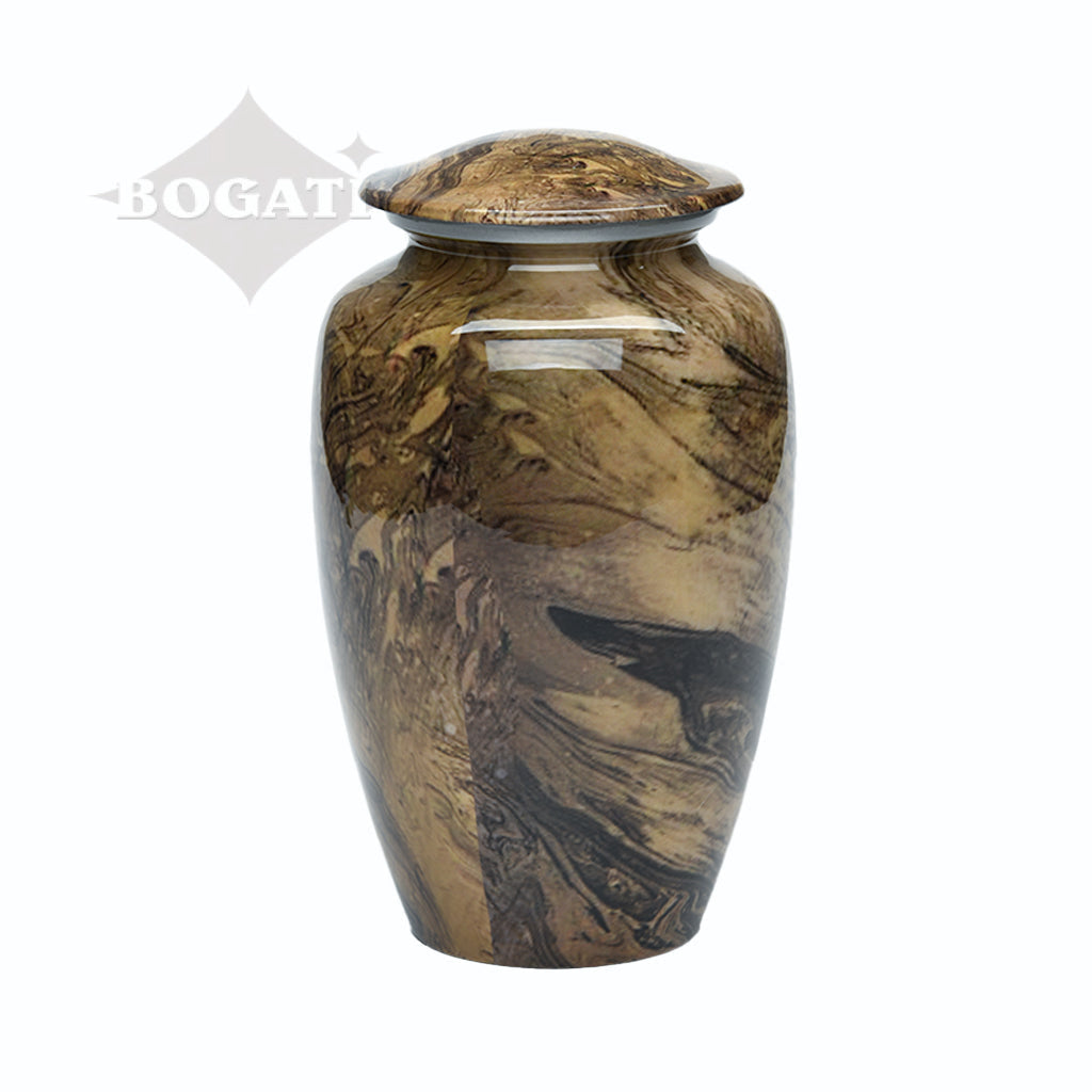 ADULT Classic Alloy Urn -8808- Camo Swirl - Case of 4