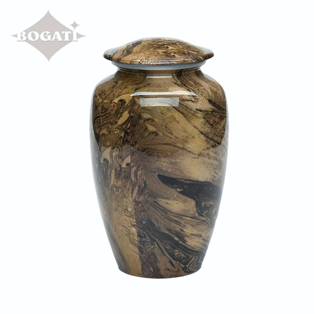 ADULT Classic Alloy Urn -8808- Camo Swirl