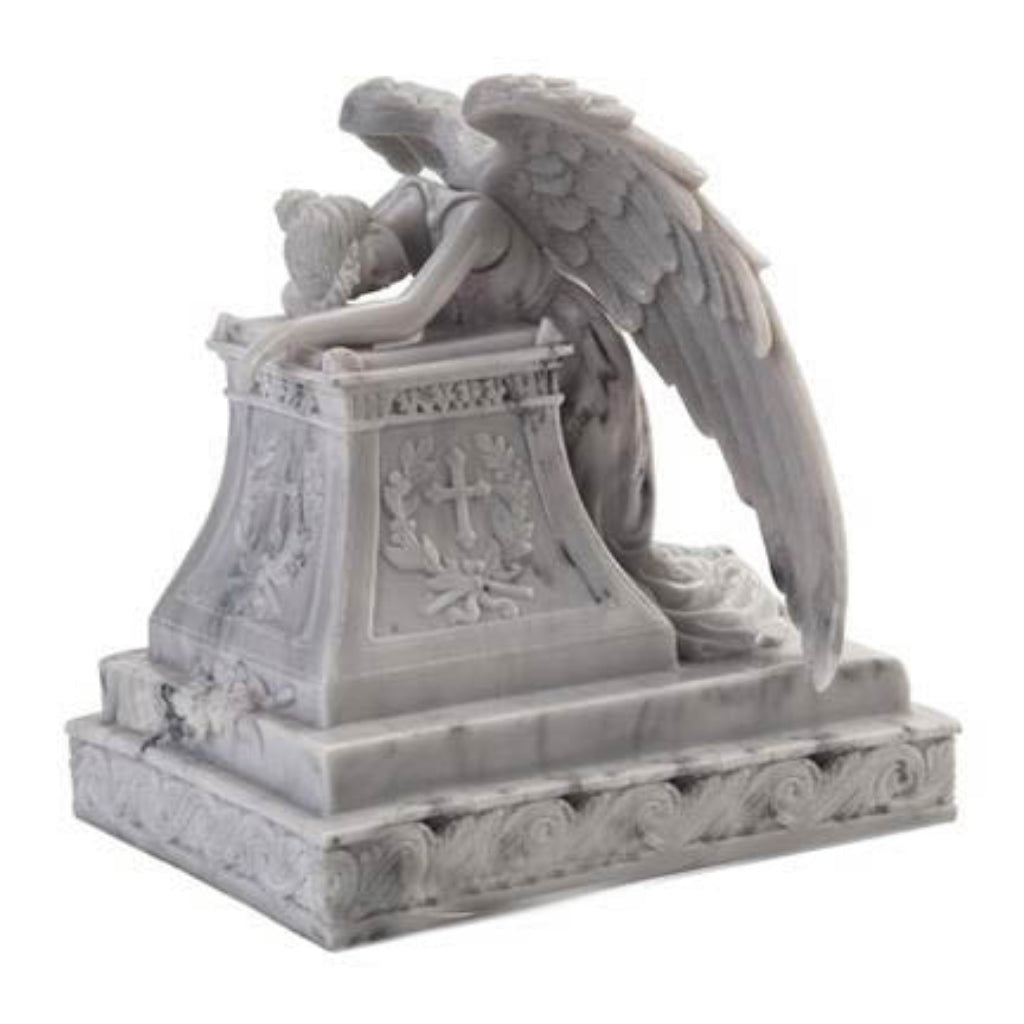 KEEPSAKE Sculptured Resin Urn 896-3 Angel of Mourning