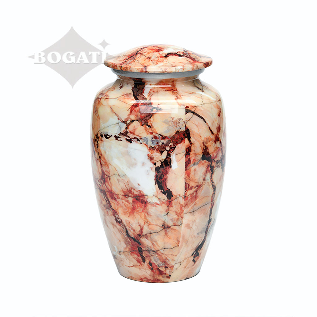 CLEARANCE -ADULT Classic Alloy Urn -9005- Desert Swirl - Case of 4