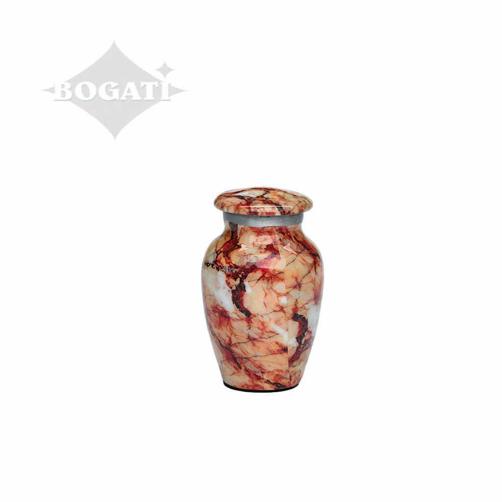 CLEARANCE - KEEPSAKE Classic Alloy Urn -9005- Desert Swirl - Pack of 10
