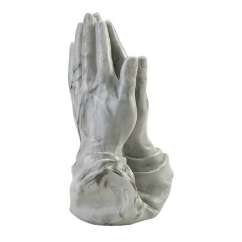 KEEPSAKE Sculptured Resin Urn 906-3 Hands in Prayer