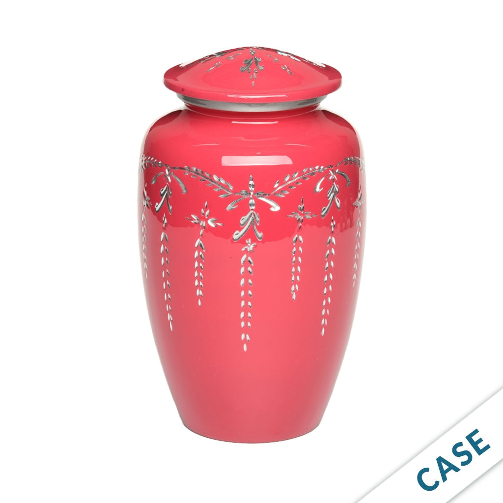 Adult Diamond Cut Alloy Urn | Bogati Urn Company