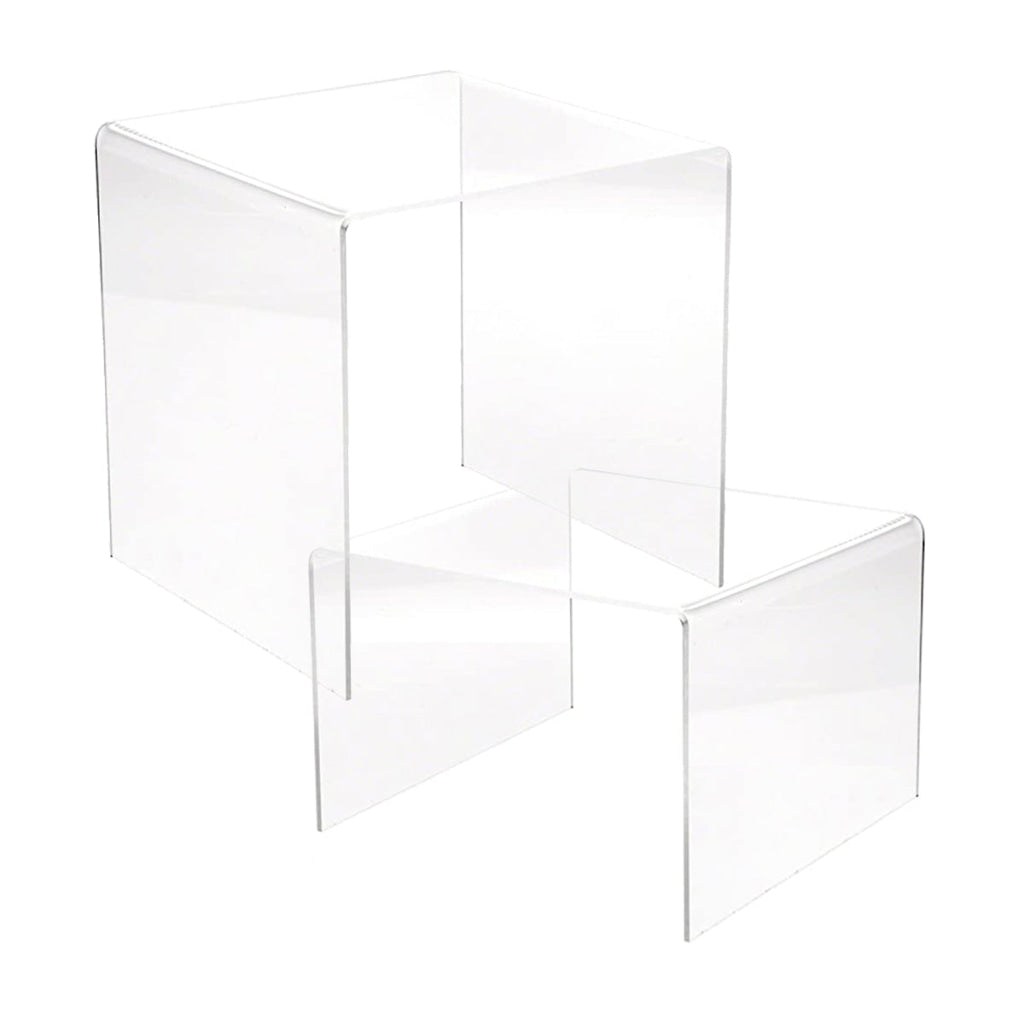 Acrylic Risers for Urns & Keepsakes - Pack of 4 | Bogati Urn Company