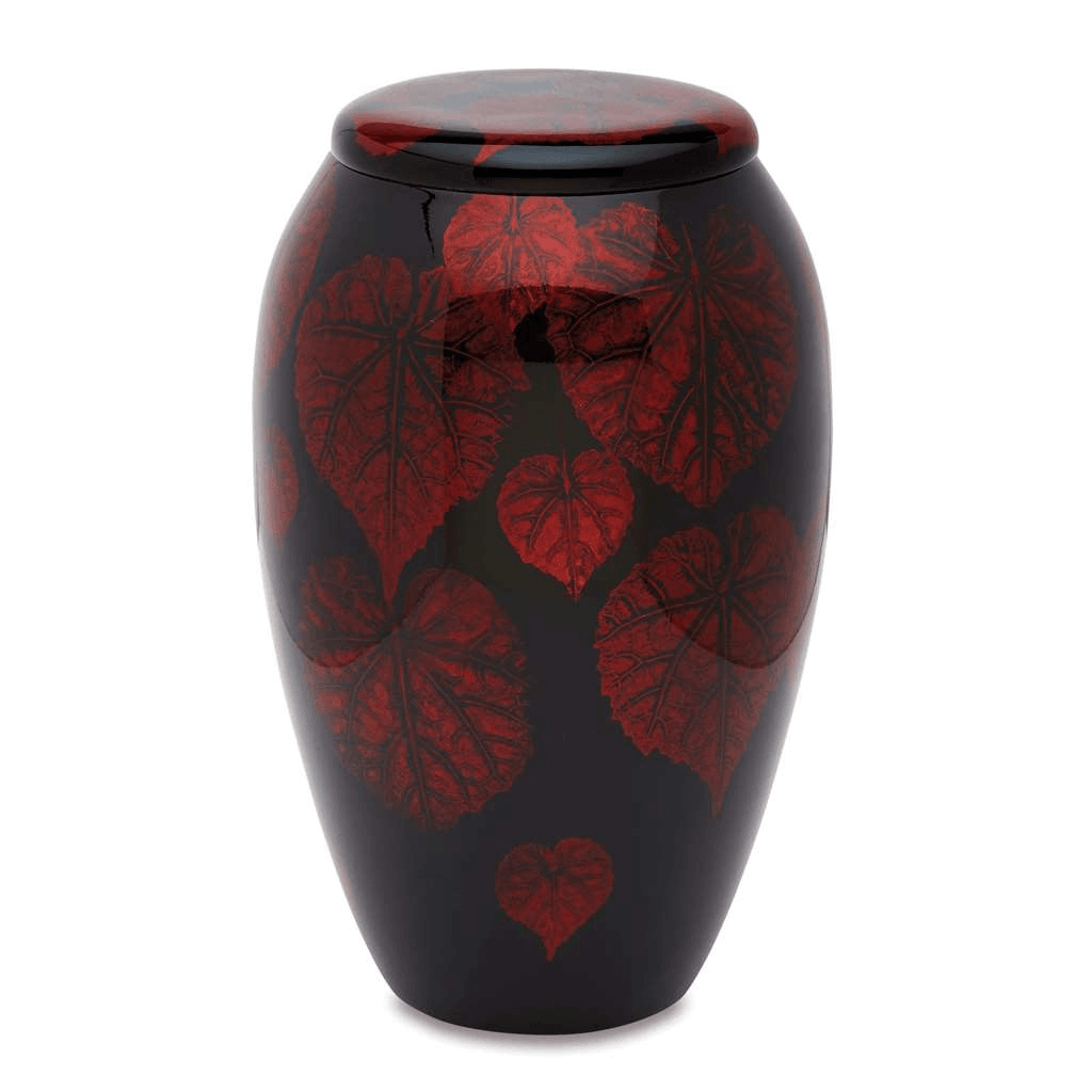ADULT Alloy - 7533- Hand-painted Falling Leaves
