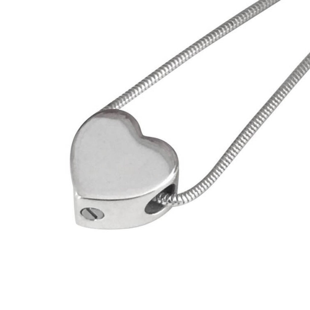 CLEARANCE Heart Bead - LifeCycle B-HH-S - Sterling Silver